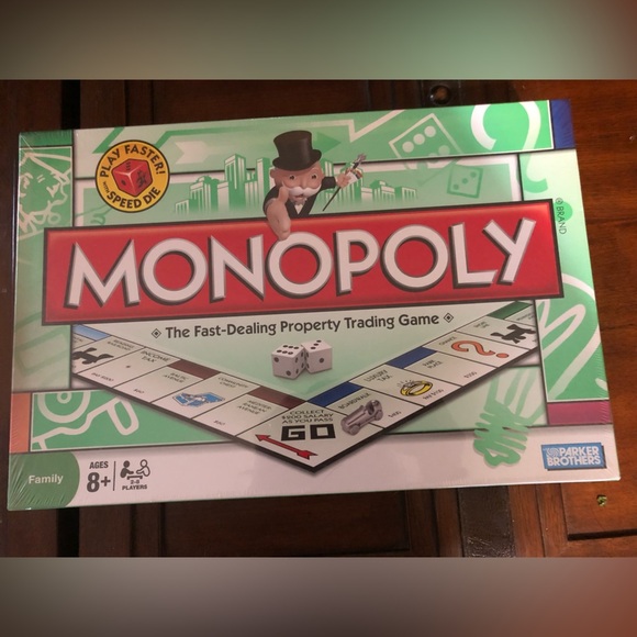 Parker Brothers Other - Brand New MONOPOLY Game with Speed dice